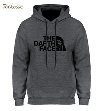 Load image into Gallery viewer, Star Wars Darth Face Hoodie Hoodies Sweatshirt Men 2018 New Spring Autumn Hooded Faces No Face Streetwear Homme Black Gray Hoody