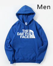Load image into Gallery viewer, Star Wars Darth Face Hoodie Hoodies Sweatshirt Men 2018 New Spring Autumn Hooded Faces No Face Streetwear Homme Black Gray Hoody